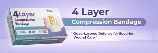 The Power of Vein Care’s 4-Layer Compression Bandage for Venous Leg Ulcers