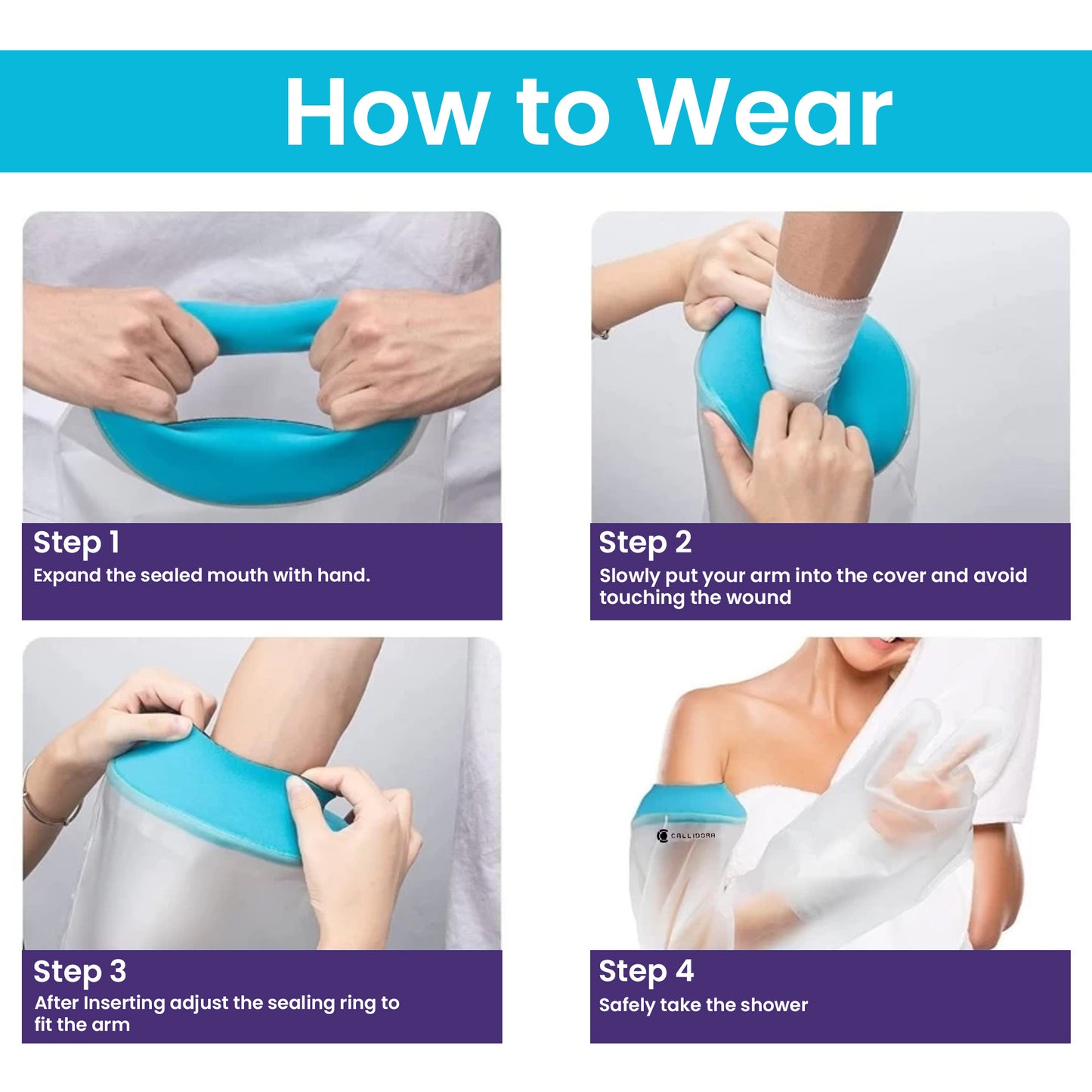 Callidora Waterproof Cast Cover - Arm