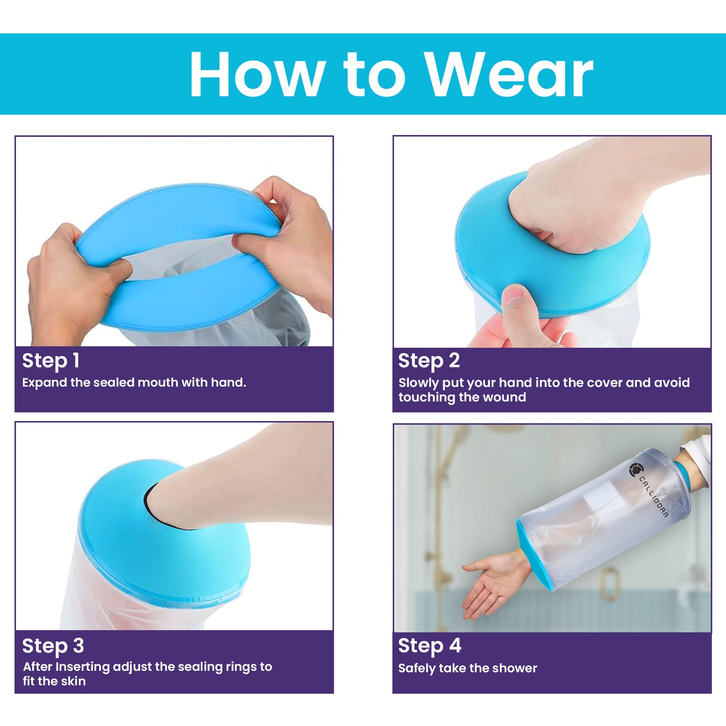 Callidora Waterproof PICC Line Cover