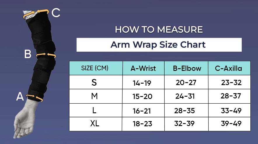 Vein Care Compression Arm Wrap