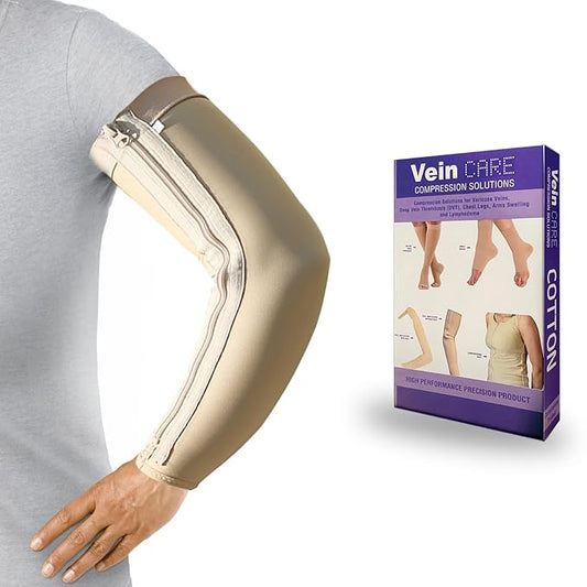 Vein Care Compression Arm Sleeves Without Belt: Lightweight Support for Better Circulation &amp; Everyday Comfort