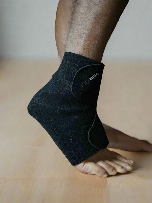 Vein Care Compression Ankle Wrap: Support, Relief &amp; Protection for Healthy Legs