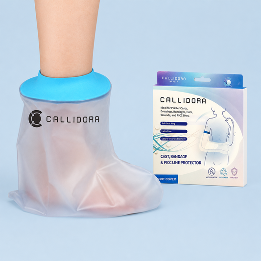 Callidora Foot Cast Cover: Waterproof Protection for Safe &amp; Comfortable Healing