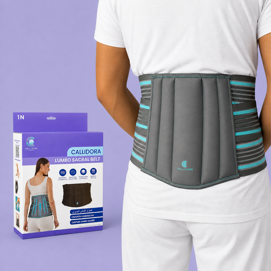 Callidora LS Belt: Smart Lumbar Support for Better Posture &amp; Everyday Back Comfort
