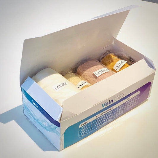 Healing Made Simple: Callidora 4-Layer Compression Bandages for Venous Leg Ulcers