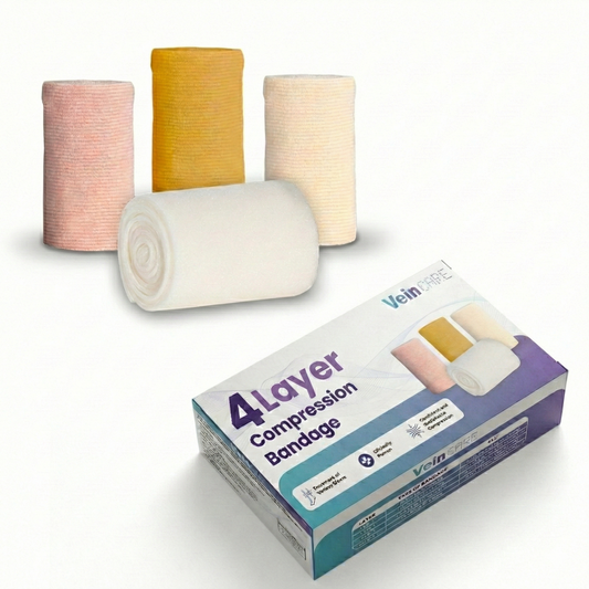4-Layer Compression Bandages: The Gold Standard in Vein Care &amp; Wound Healing