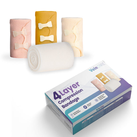 Callidora Vein Care 4-Layer Compression Bandages: Gold Standard Care for Chronic Venous Healing