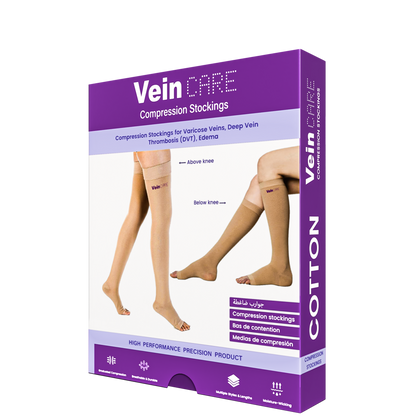 Vein Care Compression Stocking for Varicose Vein & DVT - Above Knee
