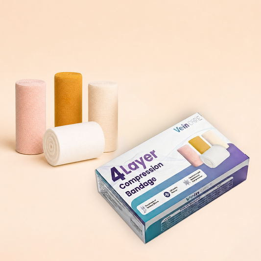 Vein CARE 4 Layer Compression Bandage for Venous Leg Ulcers