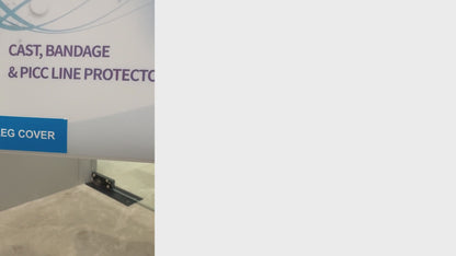 Callidora Leg Cast Cover, Silicone, Waterproof, Reusable protector for casts, Latex-Free, For Shower, Bath and Rain, Sealed, Universal Size, 1 Unit